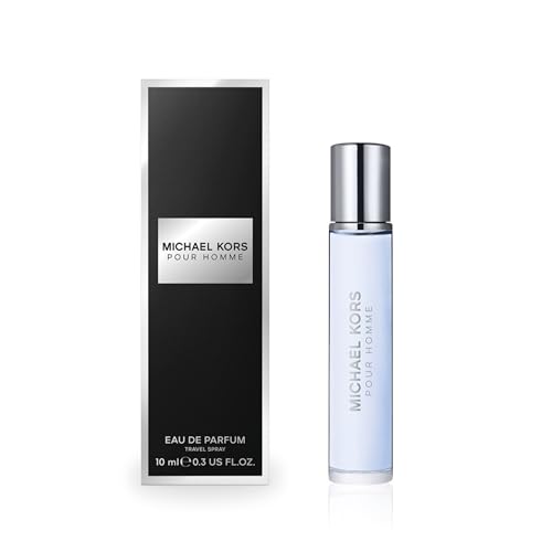 Michael Kors Pour Homme Eau de Parfum Mini Spray 0.34 Fl Oz - Fresh, Long-Lasting Men's Fragrance