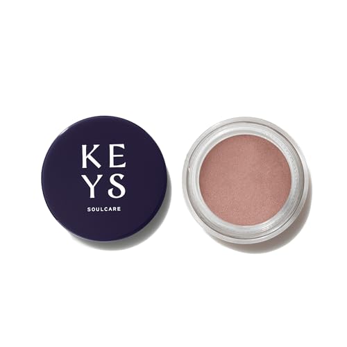 Keys Soulcare Gleam On Highlighting Balm - Transcendence Champagne Shade Dewy Radiance for Fair to Medium Skin, Vegan & Cruelty-Free