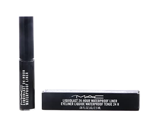 MAC Liquidlast Lip Liner Point Black - Waterproof Long-Lasting Makeup