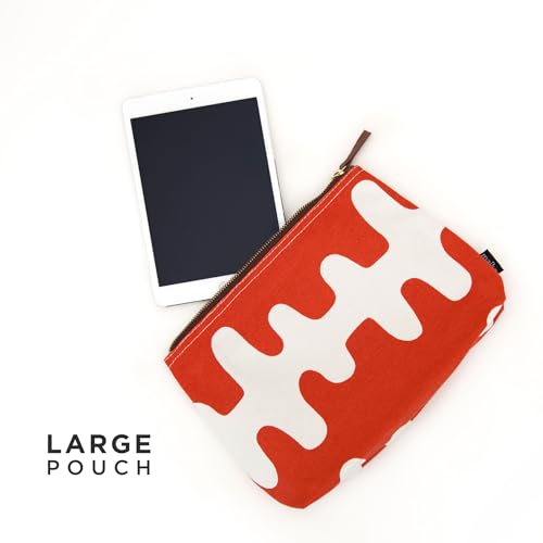 MAIKA Recycled Canvas Small Travel Pouch,