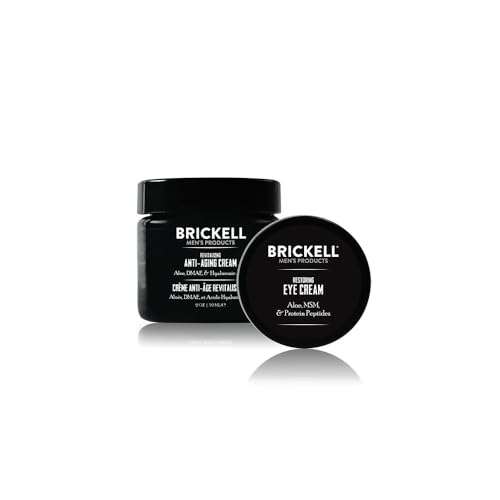 Brickell Men's Ultimate Anti-Aging Night Face & Eye Cream - Unscented