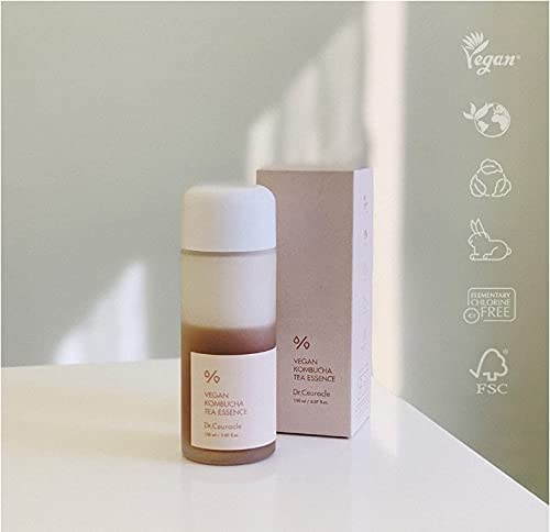 Dr.Ceuracle Vegan Kombucha Tea Essence - Hydrating Detox for All Skin Types