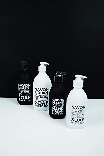 Liquid Marseille Soap with Black Tea - 16.7 Fl Oz, Refillable Hand & Body Wash - Provence