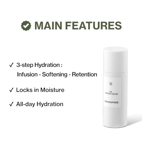 Deep Hydration Water Cream for Dry Skin - Shea & Marine Complex 50ml