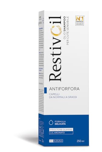 RestivOil Anti-Dandruff Hair Shampoo 250ml - Complex Formula with Oil