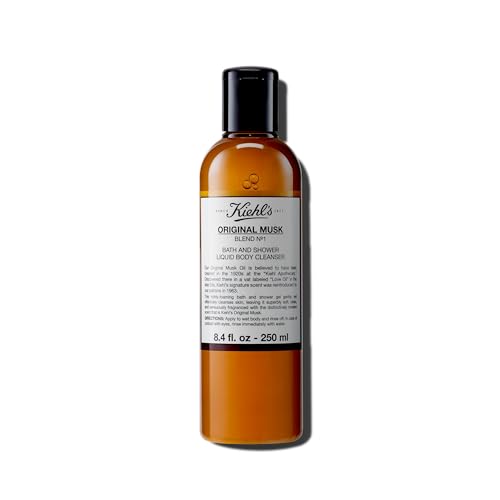 Foaming Body Wash with Musk Scent - Silky Smooth Skin - 8.4 fl oz