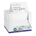 Disposable Face Towels 160 Count - Extra Large Soft Biodegradable Makeup Remover for Sensitive Skin - 2 Pack