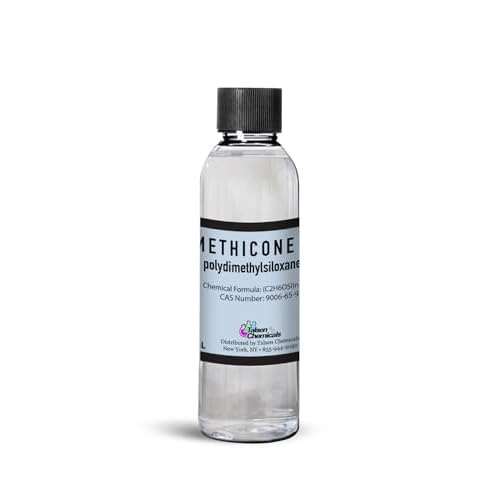 Dimethicone Oil Pure (125 mL / 4.22 Fl Oz) DIY Pure Dimethicone Cosmetic Grade Skin Moisturizer and Head Lice Treatment, Liquid Silicone Oil