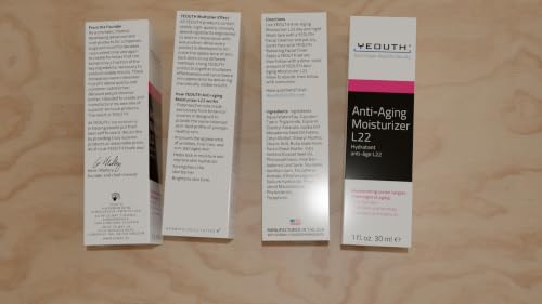 YEOUTH 3-Piece Skin Care Set - Essential Pack for Anti-Aging, Hydration & Brightening