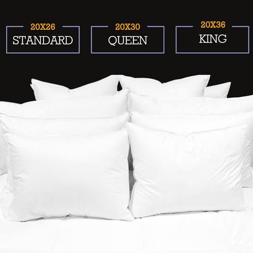 White Down Etc Rhapsody Goose Down & Feather Wrap Pillow Standard