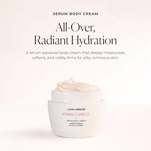 Serum Body Cream with Shea & Squalane - Ambre Vanille - 6.5 oz