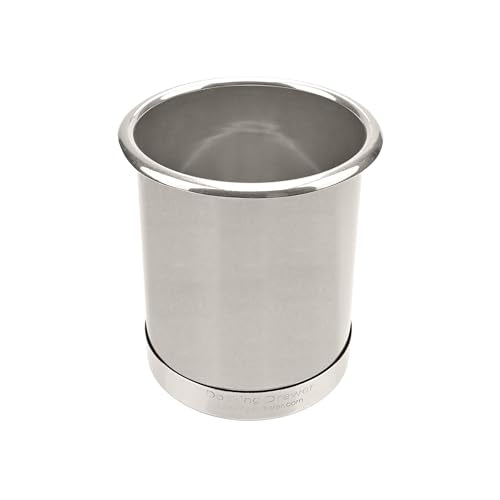 Docking Drawer 5" Stainless Steel Canister for Hot Tools, Capped Design, Safely Stow Styling Tools