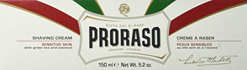 Proraso Sensitive Shaving Cream for Men - 5.2oz Pack of 2, Gentle & Soothing