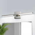 24-Inch Brushed Nickel Bathroom Vanity Light with Built-In Dimmer & 5 CCT - Modern