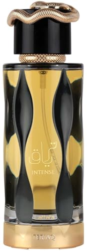 Lattafa Teriaq Intense Unisex Eau de Parfum 3.4oz Long-Lasting Oriental Fragrance