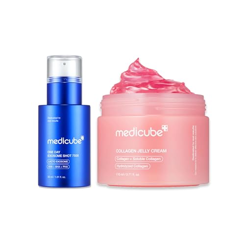 Medicube Zero Exosome Serum & Collagen Jelly Cream Set - Hydrating Skincare Duo