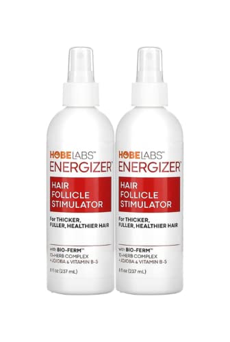 Hobe Labs Energizer Hair Follicle Stimulator 16 Fl Oz - Thicker, Fuller Hair Growth