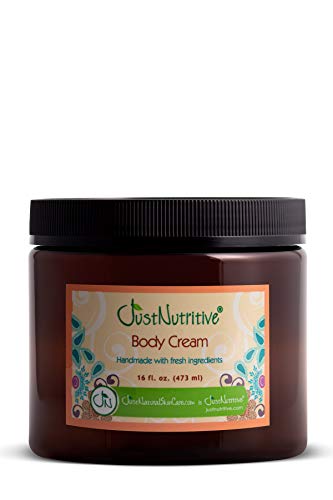 Just Nutritive Body Cream - Hydrating Moisturizer for Dry Skin 16 fl oz