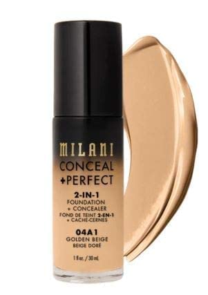 Multi-Use Foundation Concealer & Brow Color Kit - Water-Resistant, 16H Wear