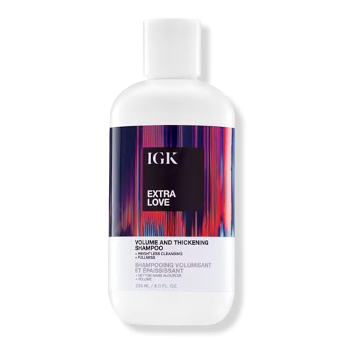 IGK Extra Love Volume & Thickening Shampoo - Regular / Single - 8 Oz