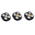 3PCS Shaver Replacement Blades Compatible with MicroTouch Titanium Head,Stainless Steel Material