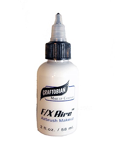 White Airbrush Makeup - F/X Aire HD, Alcohol Based, 2oz