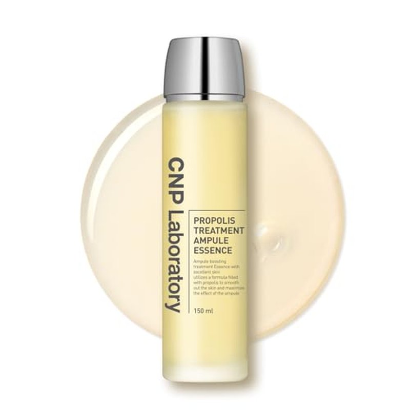 CNP Lip & Toner Set - Honey Lip Butter & Ceramide Essence Bundle | Propolis-Infused, Intense Hydration & Calming for Sensitive Skin | Korean Skincare