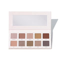 Neutral Eyeshadow Palette with 10 Matte and Shimmer Shades - Travel Friendly, Vegan & Cruelty-Free