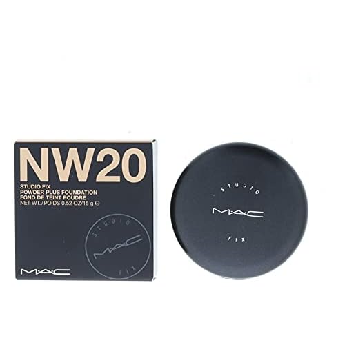MAC Studio Fix Powder Plus Foundation NW20 - ROSY BEIGE WITH ROSY UNDERTONE FOR LIGHT SKIN (NEUTRAL-WARM) 15 g / 0.52 oz