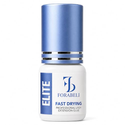 Professional Eyelash Extension Glue - Fast Drying Black Adhesive 5ml