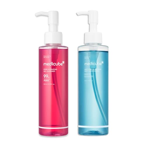 Medicube Jelly & Oil Cleanser Duo - PDRN Gel to Foam & Cleansing Oil