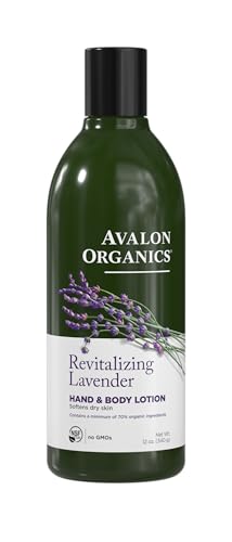 Lavender Hand & Body Lotion - Nourishing Organic Moisturizer 12 Oz - Pack of 1