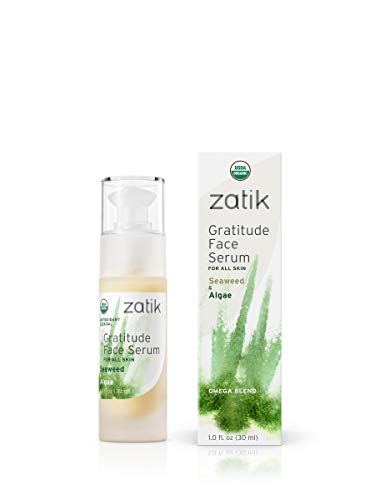 Seaweed & Algae Face Serum - Hydrating Organic Skin Care with Wrinkle Softening - 1 Fl Oz (Pack of 1)