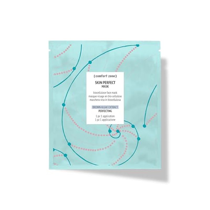 Bella Gl'amore Crystal Collagen Beauty Facial Mask, Facial Spa Mask, Plant Essence, Seaweed, Hyaluronic Acid, Hydrating, Moisturizing, Revitalizing, Anti-Aging, 10-Pack