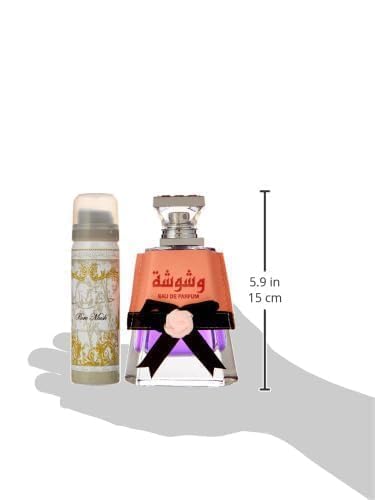 Lattafa Washwashah 2-Piece Perfume & Deodorant Set for Women - 5.1 Fl Oz