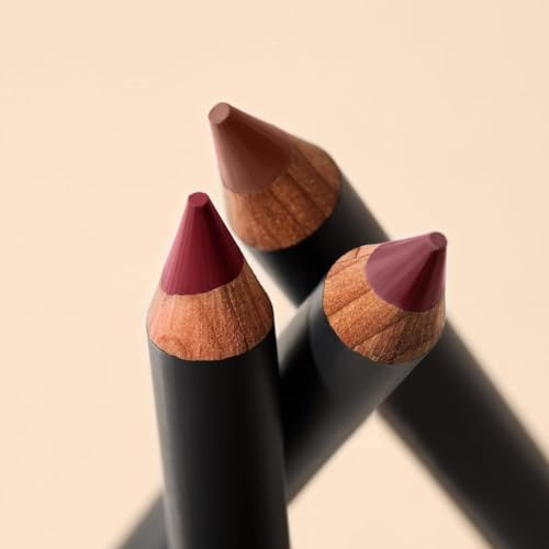 INIKA Organic Long Lasting Lipstick Crayon - Honey Vegan Lipstick & Lip Liner, Satin Finish, Organic & Hypoallergenic, 3g