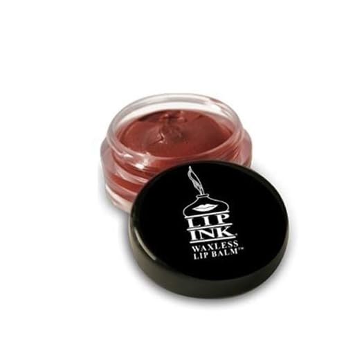 LIP INK Organic Vegan Tinted Waxless Lip Balm (Forest Dark Brown #1)