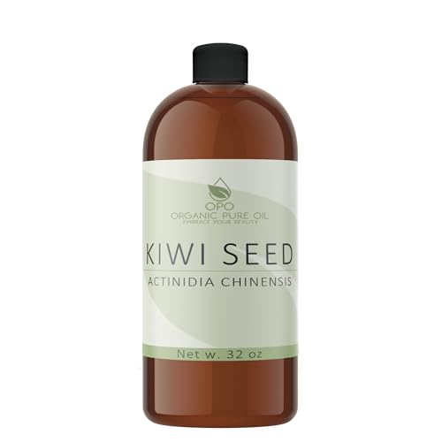 Organic Kiwi Seed Oil - 32oz Cold-Pressed Unrefined Skin & Hair Moisturizer