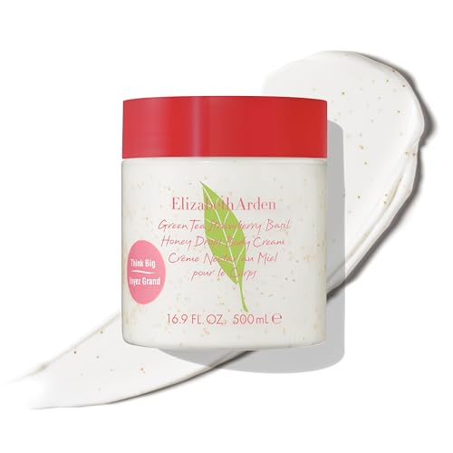 Hydrating Body Cream with Honey, Green Tea & Strawberries - 16.9 oz