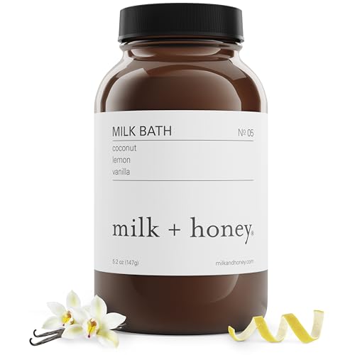 Moisturizing Coconut Milk Bath Soak - Hydrating Relaxing Bath Additive 5.3oz