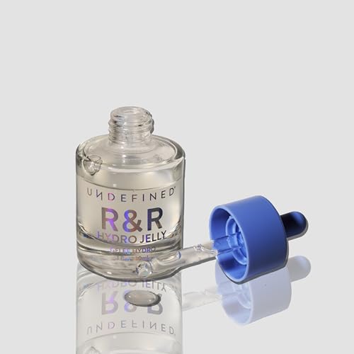 Hydro Jelly Face & Eye Serum with Peptides Hyaluronic Acid Caffeine - Vegan Hydrating Serum