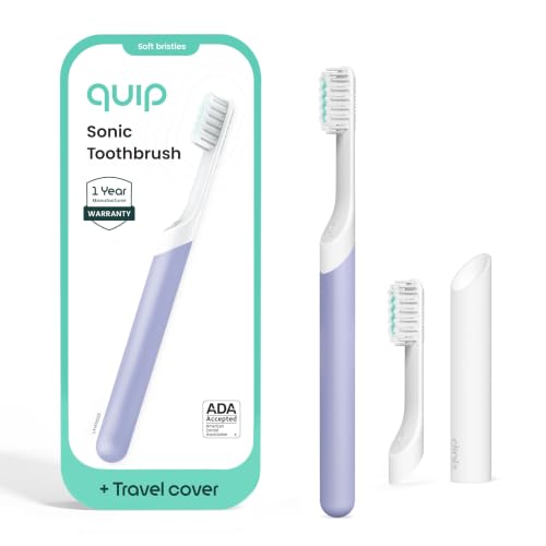 Electric Toothbrush for Adults with Extra Brush Head – Lavender