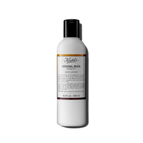 Kiehl's Original Musk Body Lotion - Lightweight Moisturizer, 8.4 fl oz