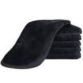 VIVOTE Microfiber Face Cloths Reusable Makeup Remover Cloth Ultra Soft Washcloths for Women Facial Cloths 12inch x 12inch(6 Pack,Black£©
