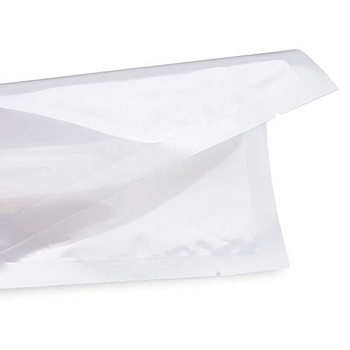 PouchWorth 1,000 Pack 10" x 12" 3 Mil Chamber Vacuum Bags - BPA-Free, Tear-Notch