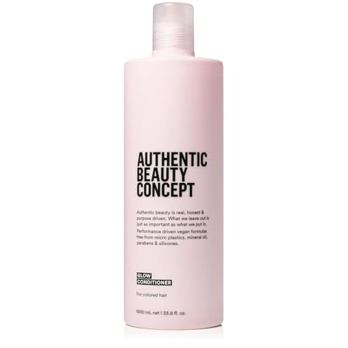 Glow Conditioner for Color Treated Hair 33.8 Fl Oz - Hydrating, Vegan, Silicone-Free