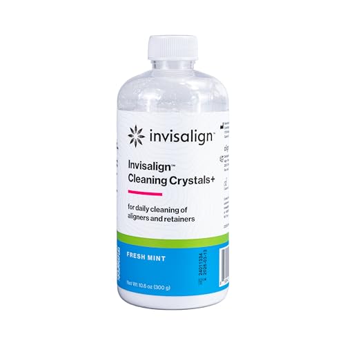 Invisalign Retainer & Aligner Cleaning Crystals+ - 1 Pack with Mint Flavor