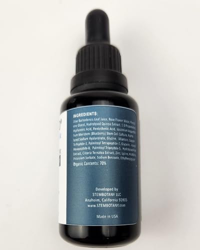 Copper Peptides Face Serum with Plant Stem Cells - 1oz / 30ml