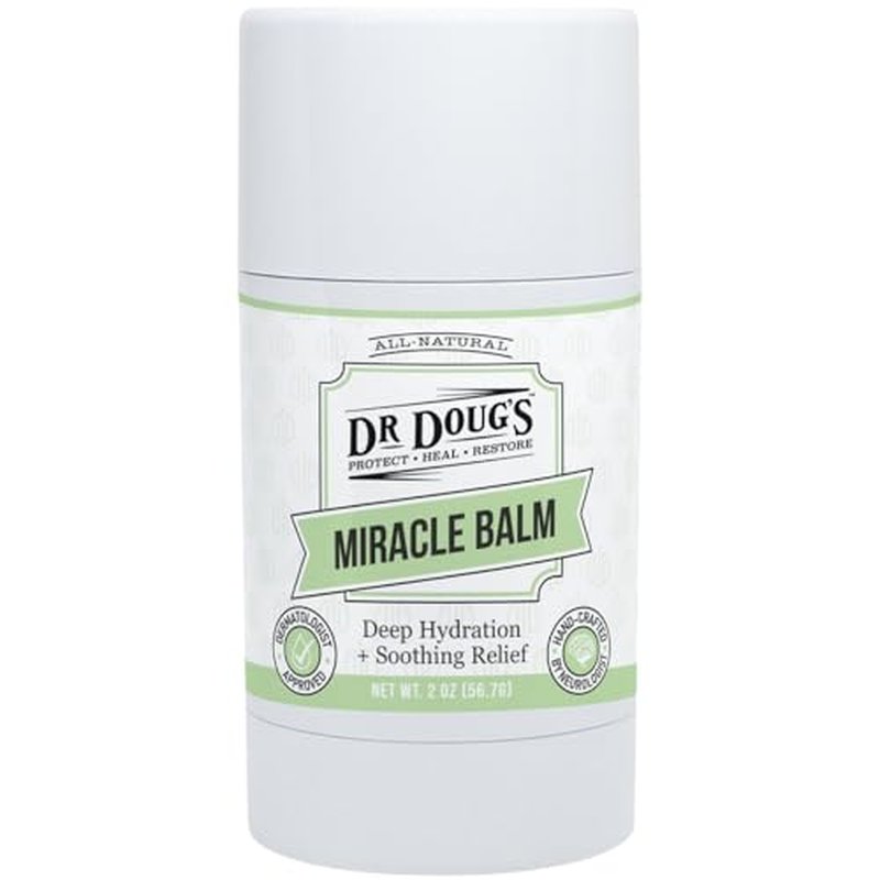 Dr. Doug's Original Miracle Balm ? | Organic, Handmade Balm for Dry, Itchy Skin | Cruelty-Free &
