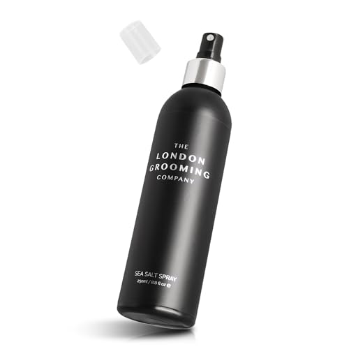 The London Grooming Company Sea Salt Hair Spray for Men 8.8 fl oz – Matte Finish, All-Day Hold, Texturizing